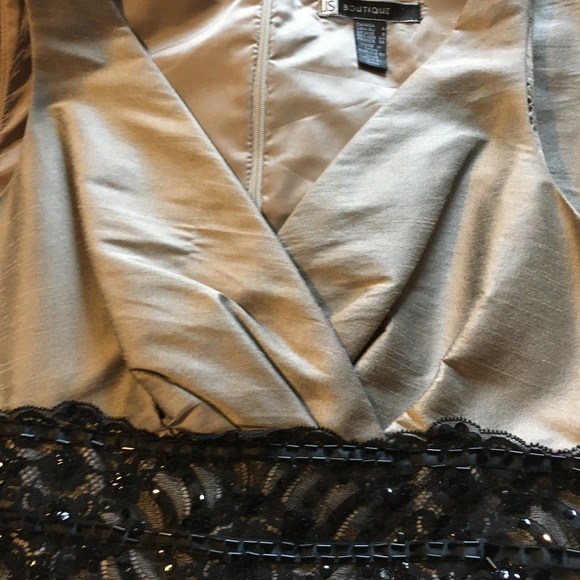 JS Collections Formal Knee Length Dress Size 6 - Picture 6 of 8